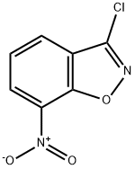 3-Chloro-7-nitro-1,2-benzisoxazole 구조식 이미지