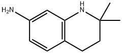 2,2-디메틸-1,2,3,4-테트라히드로퀴놀린-7-아민 구조식 이미지