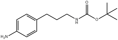 4-(3-Boc-aMinopropyl)aniline Structure