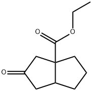 Ethyl 2-oxooctahydropentalene-3a-carboxylate Structure