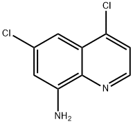 4,6-Dichloroquinolin-8-aMine Structure