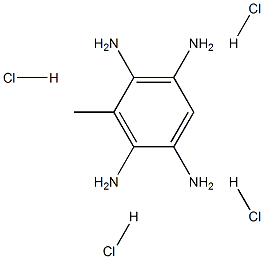 2,3,5,6-tetraaMinotoluenetetrahydrochloride Structure