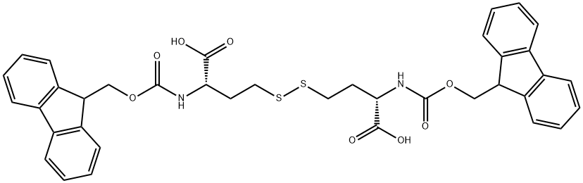 FMoc-L-hoMocystine Structure