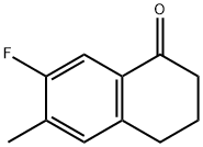 7-fluoro-6-Methyl-3,4-dihydro-2H-naphthalen-1-one Structure