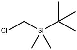Silane, (chloroMethyl)(1,1-diMethylethyl)diMethyl- 구조식 이미지
