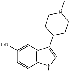 [3-(1-Methyl-4-piperidyl)indol-5-yl]amine Structure