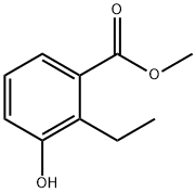 Methyl 2-ethyl-3-hydroxybenzoate 구조식 이미지