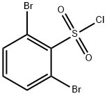 2,6-dibroMobenzenesulfonyl chloride 구조식 이미지