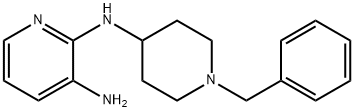 N2-(1-Benzylpiperidin-4-yl)pyridine-2,3-diaMine 구조식 이미지