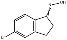 5-BROMO-1-INDANONE OXIME Structure