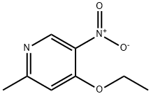 4-Ethoxy-2-Methyl-5-nitropyridine Structure
