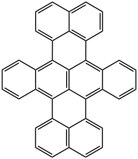 7, 8 : 15, 16-Dibenzoterrylene Structure