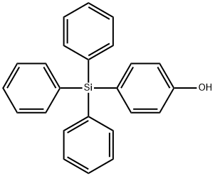 4-(triphenylsilyl)phenol Structure