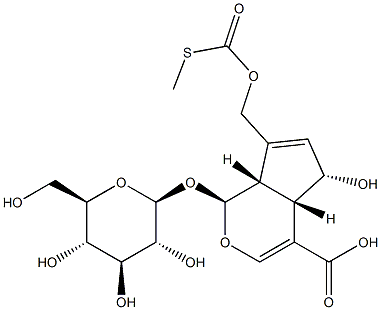 Paederosidic acid 구조식 이미지