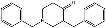 1,3-Dibenzylpiperidin-4-one Structure