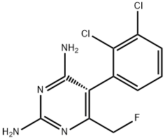 5-(2,3-dichlorophenyl)-6-(fluoroMethyl)pyriMidine-2,4-diaMine Structure