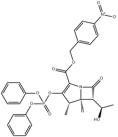189188-38-3 4-Nitrobenzyl (4S,5R,6S)-3-[(diphenylphosphono)oxy]-6-[(R)-1-hydroxyethyl]- 4-Methyl-7-oxo-1-azabicyclo[3.2.0]hept-2-ene-2-carboxylate