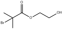 2-Hydroxyethyl α-bromoisobutyrate 구조식 이미지