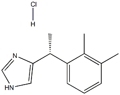 4-[(1R)-1-(2,3-Dimethylphenyl)ethyl]-1H-imidazole monohydrochloride Structure