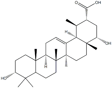 Triptocallic acid A 구조식 이미지