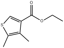 ethyl 4,5-diMethylthiophene-3-carboxylate Structure