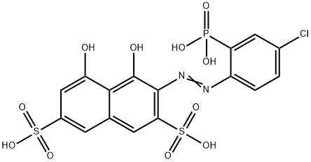 CHLOROPHOSPHONAZO I Structure