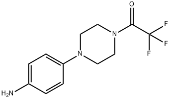 1-[4-(4-AMinophenyl)-1-piperazinyl]-2,2,2-trifluoro-ethanone Structure
