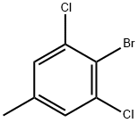 2-BroMo-1,3-dichloro-5-Methylbenzene Structure