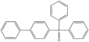 [1,1'-biphenyl]-4-yldiphenylphosphine oxide 구조식 이미지