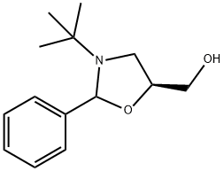 (5S)-3-(1,1-DiMethylethyl)-2-phenyl-5-oxazolidineMethanol 구조식 이미지