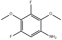 2,4-DiMethoxy-3,5-difluorobenzenaMine 구조식 이미지