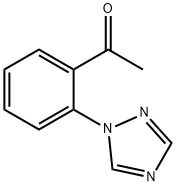 1-(2-(1H-1,2,4-triazol-1-yl)phenyl)ethanone Structure