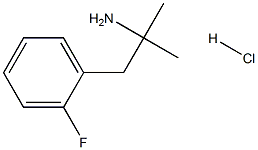 1-(2-Fluorophenyl)-2-Methylpropan-2-aMine hydrochloride Structure