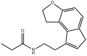 N-(2-(1,6-dihydro-2H-indeno[5,4-b]furan-8-yl)ethyl)propionamide Structure