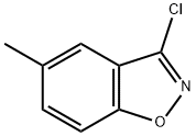 1,2-벤즈속사졸,3-클로로-5-메틸-(9Cl) 구조식 이미지