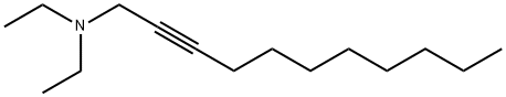 2-Undecyn-1-aMine, N,N-diethyl- Structure