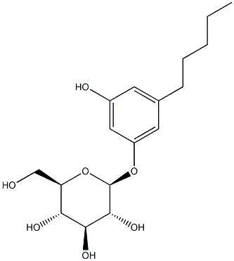 11-Dehydroxygrevilloside B 구조식 이미지