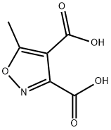 3,4-이속사졸디카르복실산,5-메틸-(9CI) 구조식 이미지