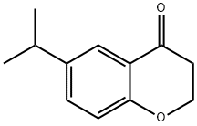 6-propan-2-yl-2,3-dihydrochroMen-4-one 구조식 이미지