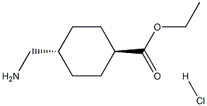 (1r,4r)-ethyl 4-(aMinoMethyl)cyclohexanecarboxylate hydrochloride Structure