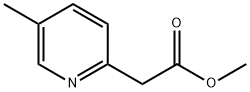 메틸2-(5-메틸피리딘-2-일)아세테이트 구조식 이미지