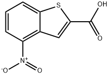 4-니트로벤조[b]티오펜-2-카르복실산 구조식 이미지