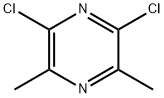 2,6-Dichloro-3,5-dimethylpyrazine Structure