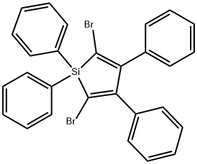 2,5-DibroMo-1,1,3,4-tetraphenylsilole Structure