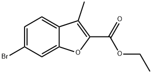 Ethyl 6-broMo-3-Methylbenzofuran-2-carboxylate Structure