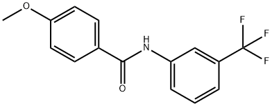 N-[3-(TrifluoroMethyl)phenyl]-4-MethoxybenzaMide, 97% Structure