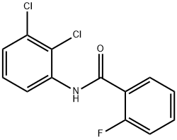 N-(2,3-디클로로페닐)-2-플루오로벤즈아미드 구조식 이미지