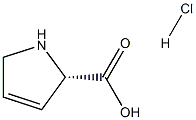 3,4-Dehydro-L-proline hydrochloride 구조식 이미지