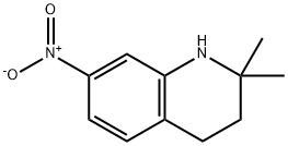 1,2,3,4-tetrahydro-2,2-diMethyl-7-nitroquinoline Structure