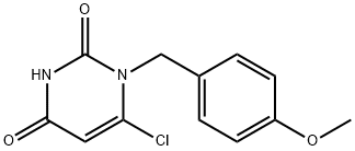 6-chloro-1-(4-Methoxybenzyl)pyriMidine-2,4(1H,3H)-dione Structure